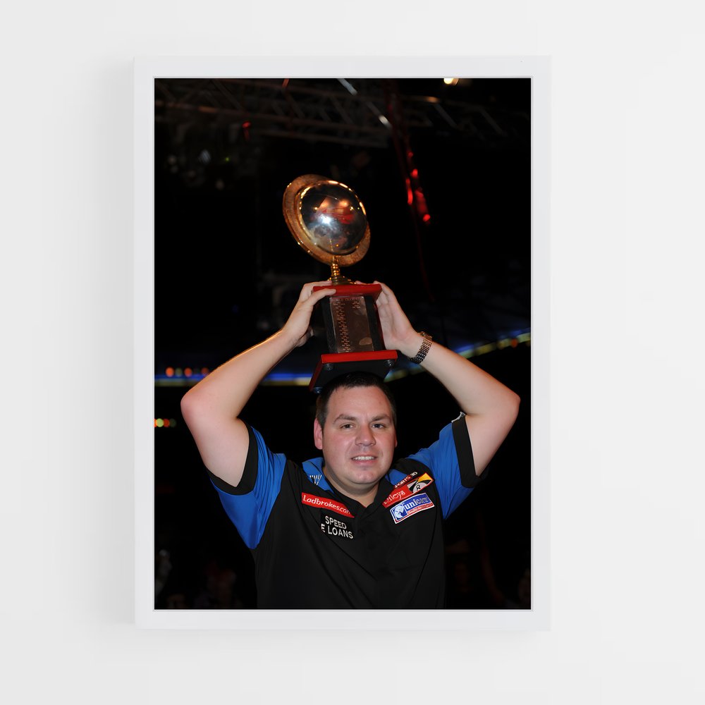 Poster Champion de la Victoire – affiche Fléchettes (vue 3)
